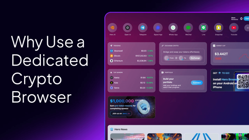 Why You Should Use a Dedicated Browser for Crypto Trading